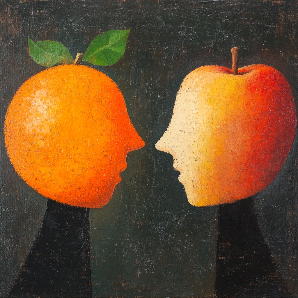 If I Were an Apple and You Were an Orange